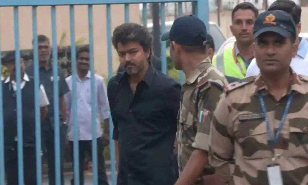 Karur stampede issue | தவெக விஜய் ஆஜர்